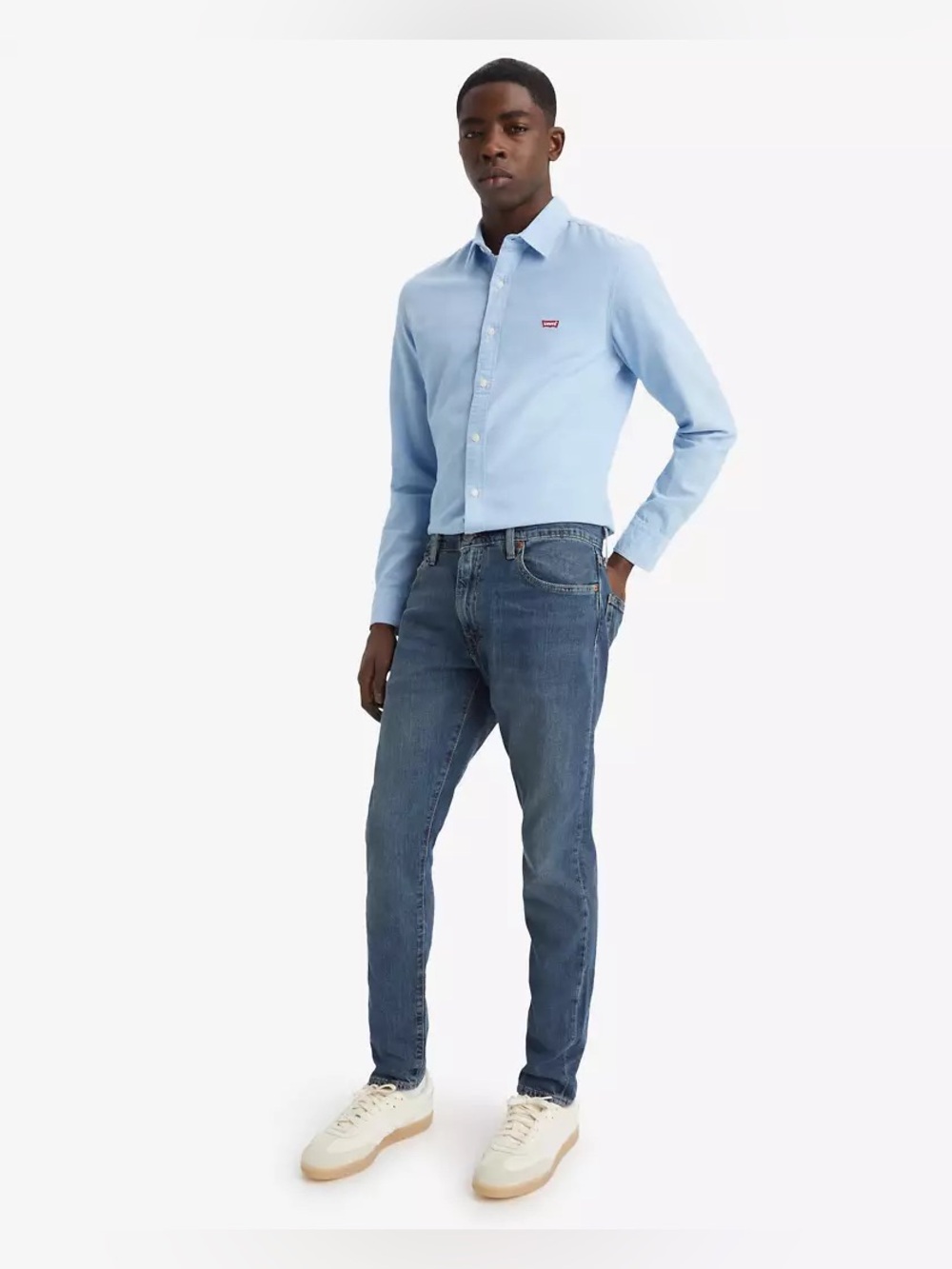 LEVI’S 512; Men's Dark Blue Denim Jeans